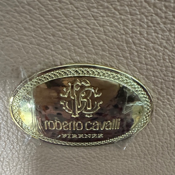 Roberto Cavalli Blush Leather Tote - Picture 5 of 12